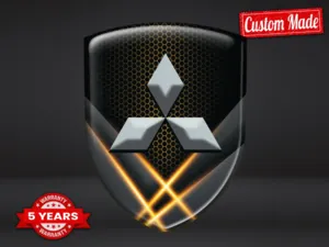 Mitsubishi Adesivi Vetri Auto Sportivi Premium Regolabili
